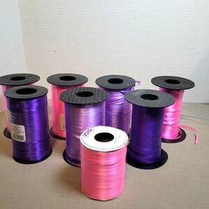 Curling Ribbon Bundle- Pink and Purple